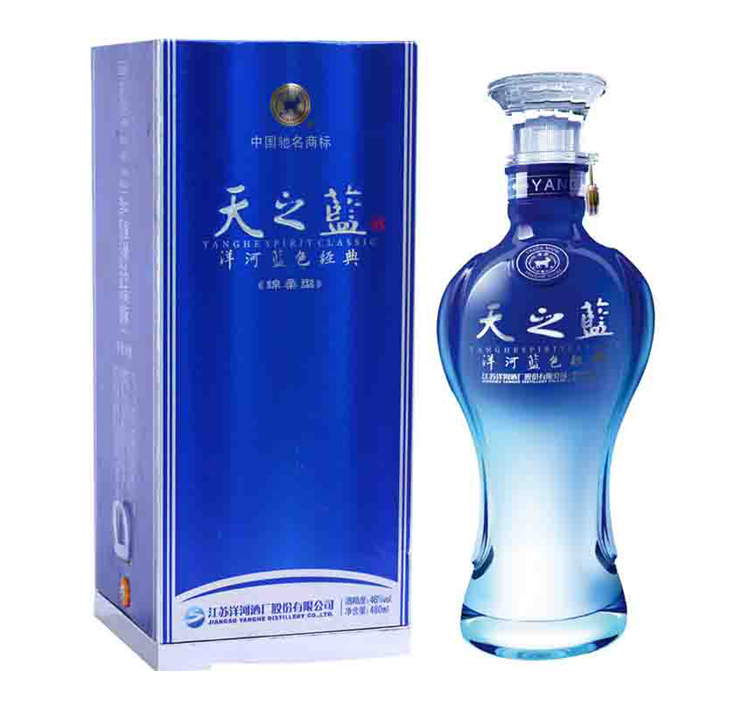 洋河蓝色经典 天之蓝46度 480ml_5