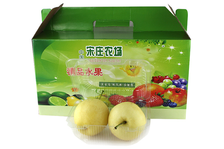 有机梨礼盒 新鲜水果 优质丰水梨 农场直供 水果配送_0